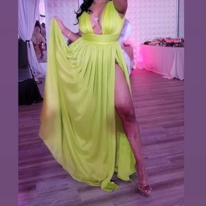 Lime Green dress